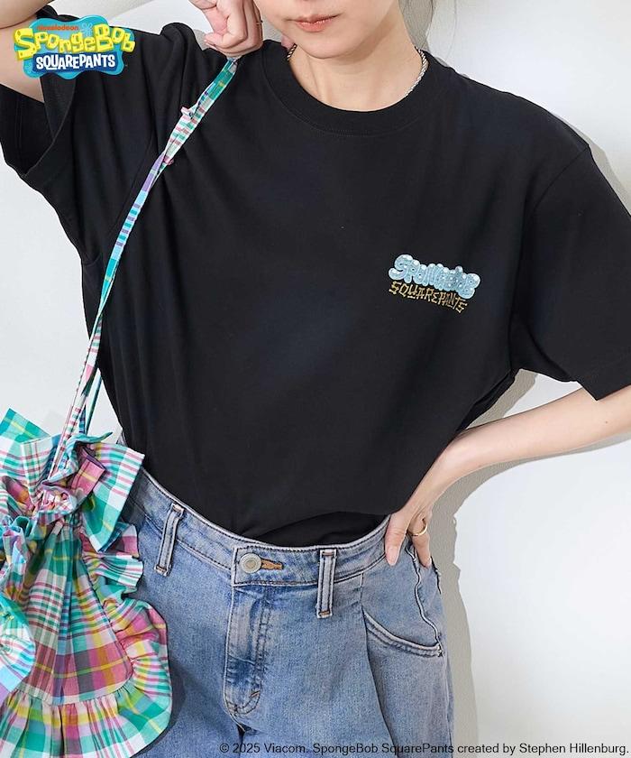 “海綿寶寶/海綿寶寶”背面印花T恤