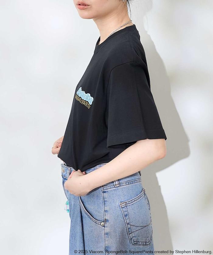 “海綿寶寶/海綿寶寶”背面印花T恤