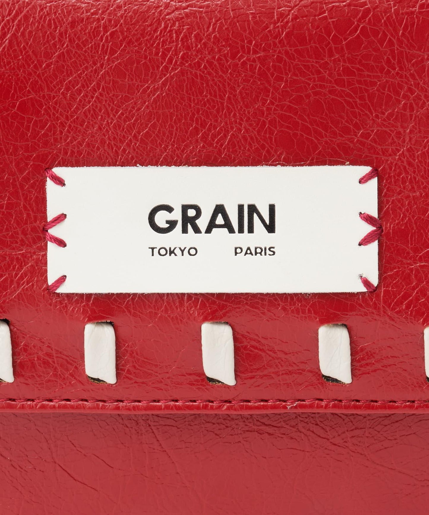 【GRAIN/穀物】復古拼接迷你斜挎包