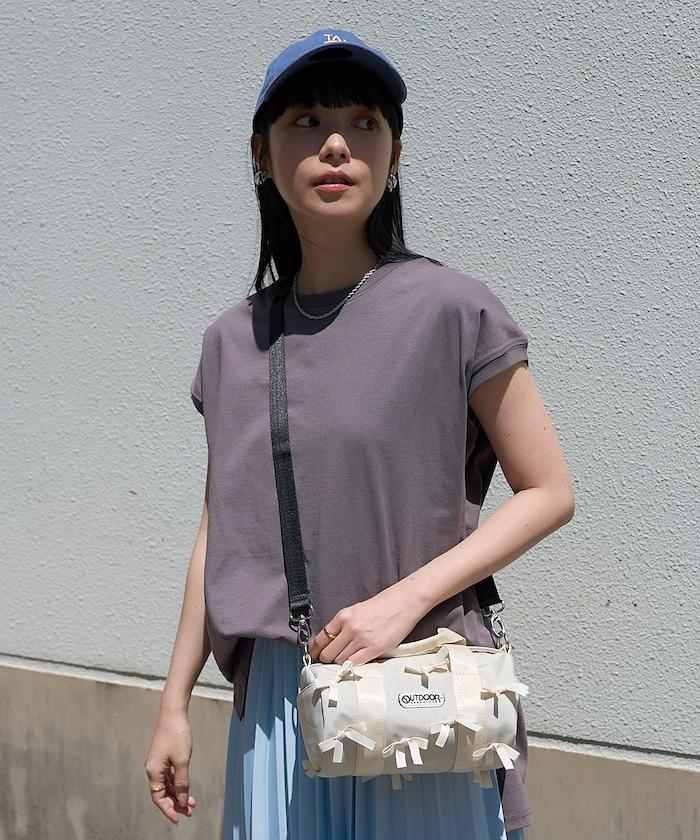 法式寬鬆袖長款上衣