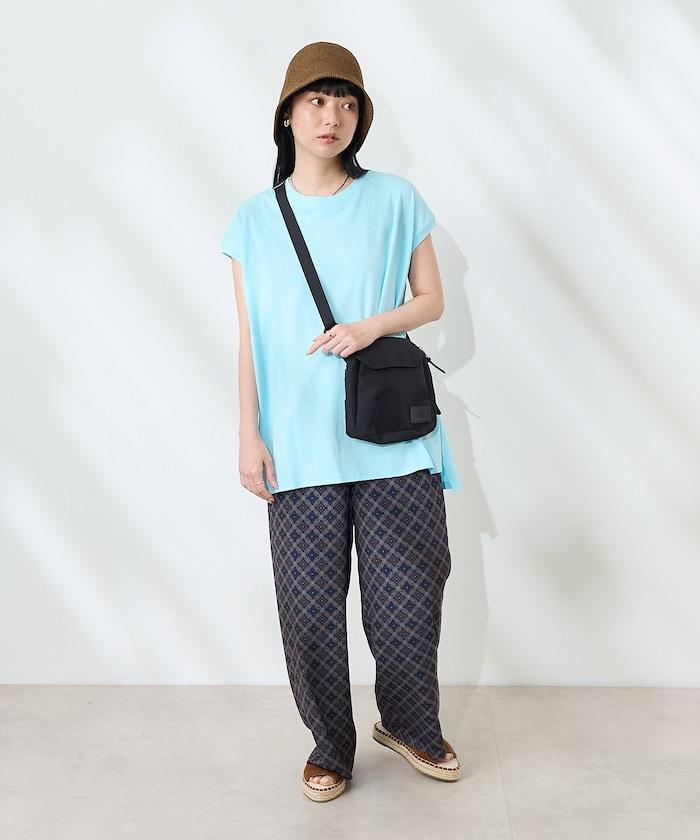 法式寬鬆袖長款上衣