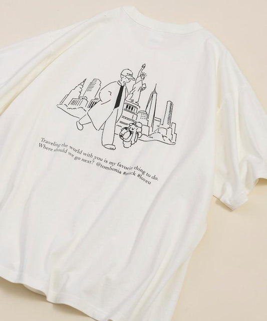 tombonia  紐約 旅行 短袖T恤