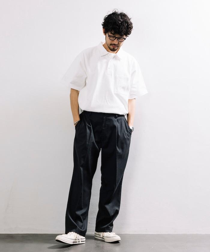 10.5盎司重量 短袖高領Polo領T恤
