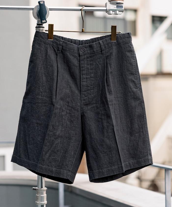 亞麻棉舒適短褲