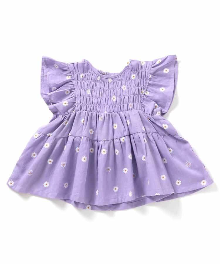 綁帶層疊連衣裙