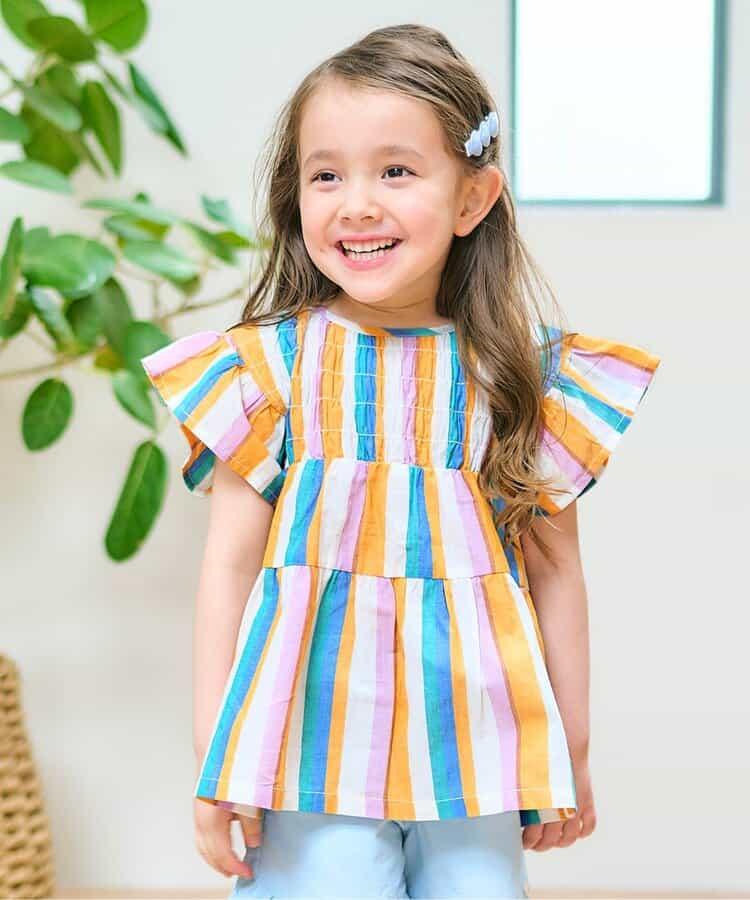 綁帶層疊連衣裙