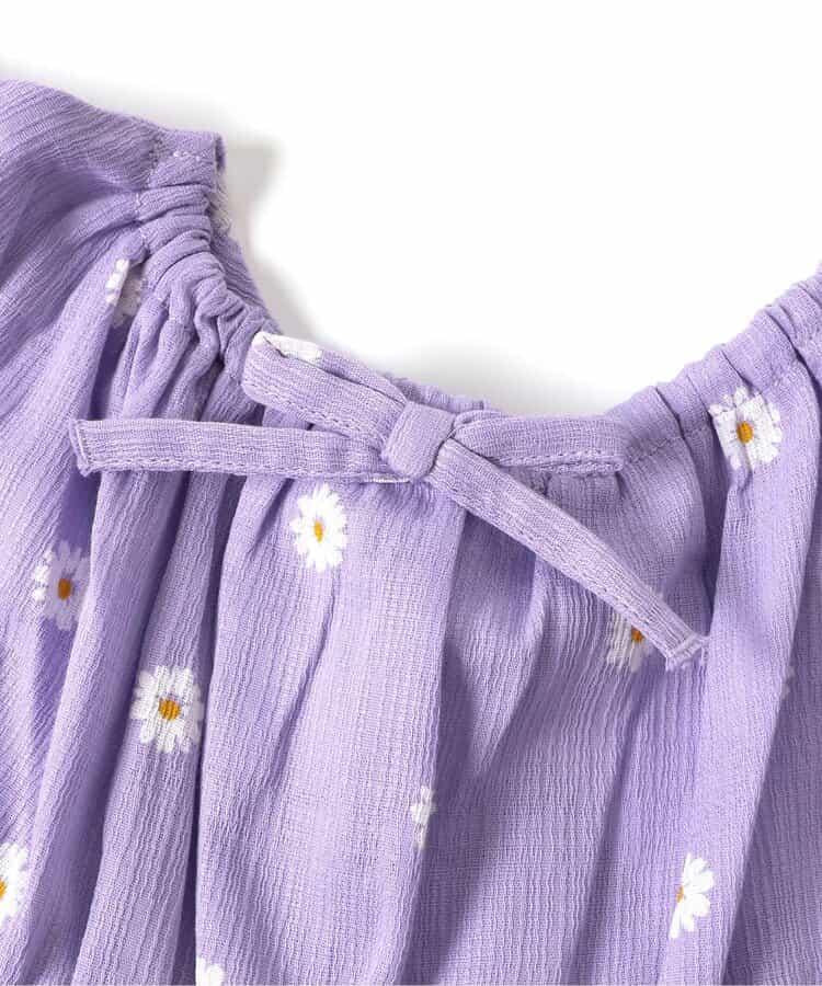 綁帶層疊連衣裙