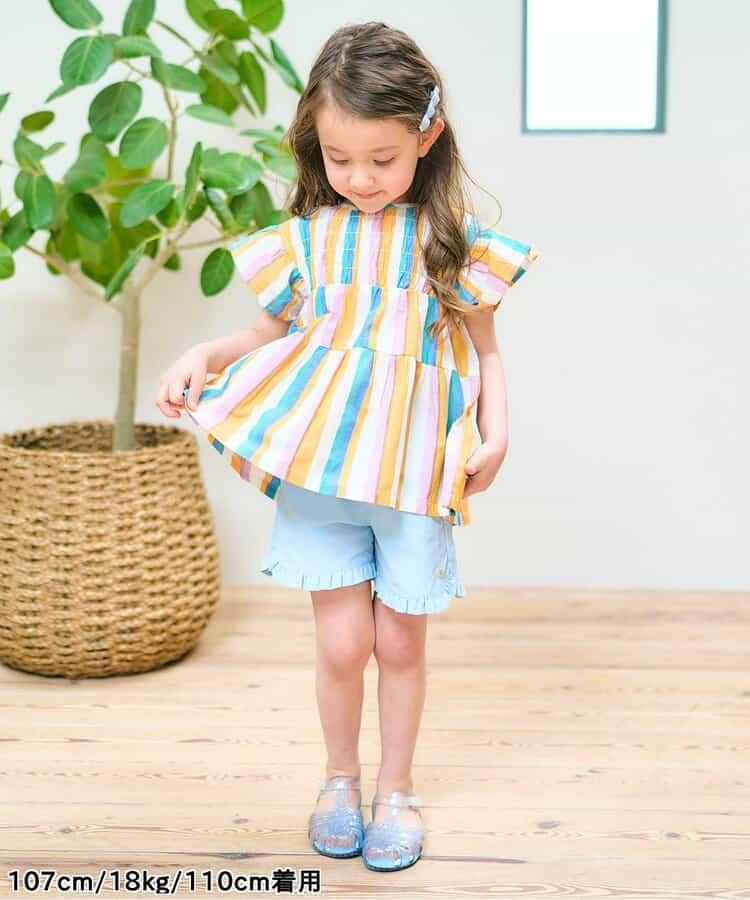 綁帶層疊連衣裙