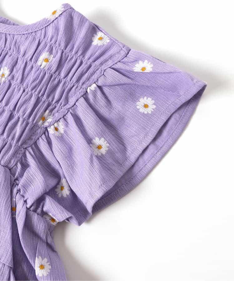 綁帶層疊連衣裙