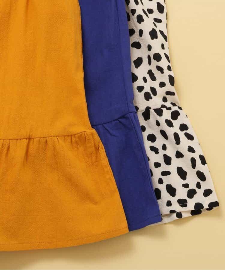 法式寬鬆袖連衣裙