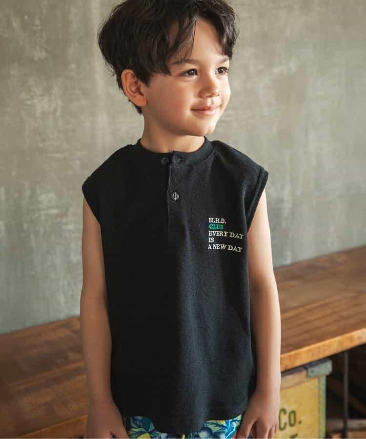 【連衣裙】圓領無袖上衣