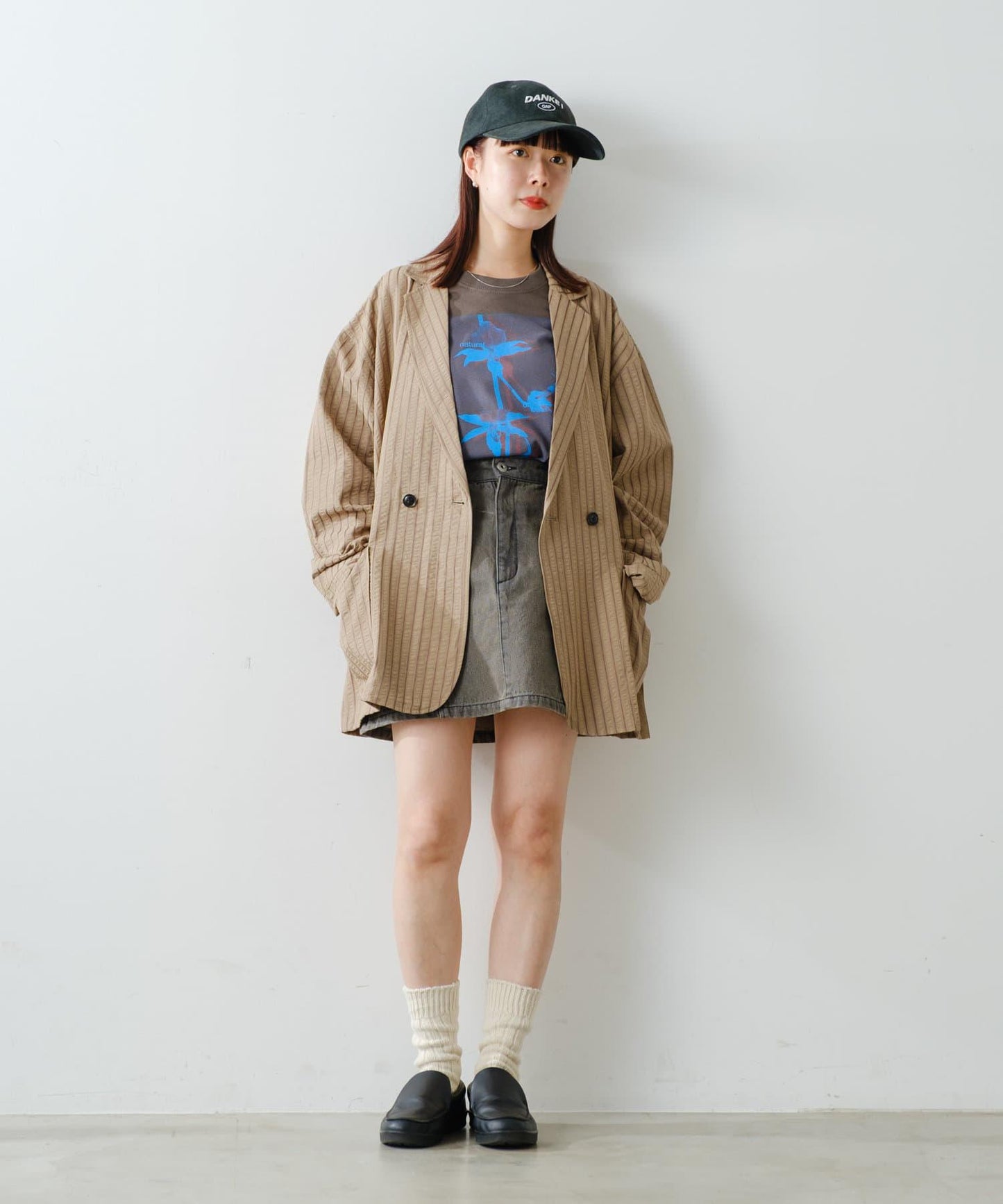【WHIMSIC/2尺寸】絲網印花T-shirt