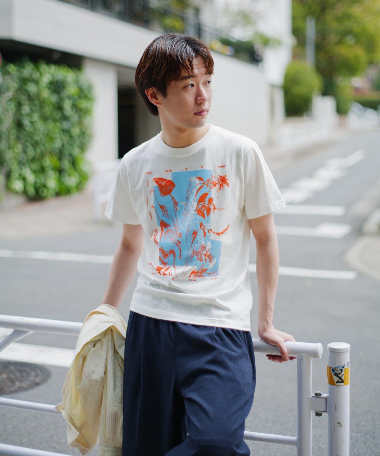 【WHIMSIC/2尺寸】絲網印花T-shirt