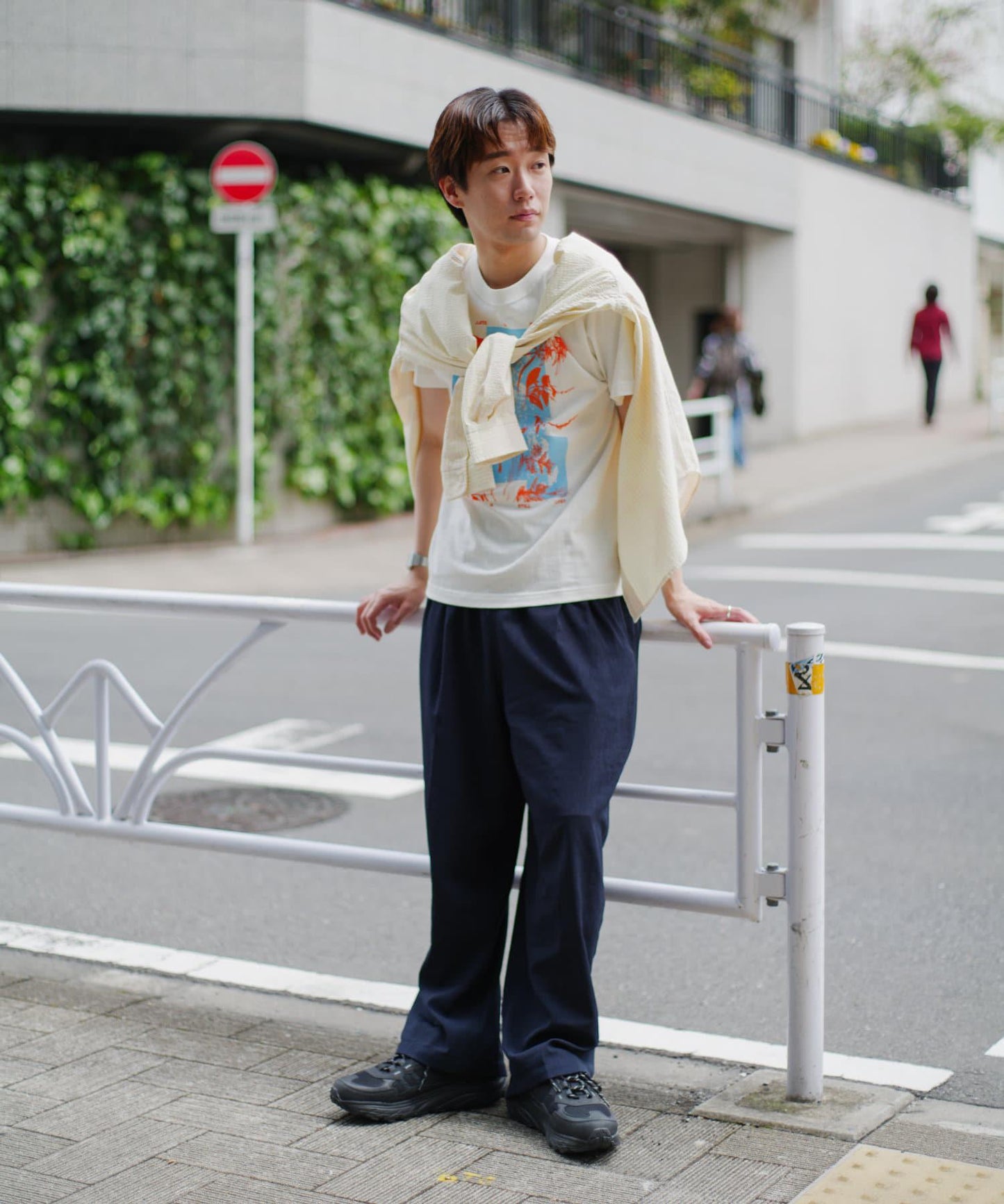 【WHIMSIC/2尺寸】絲網印花T-shirt