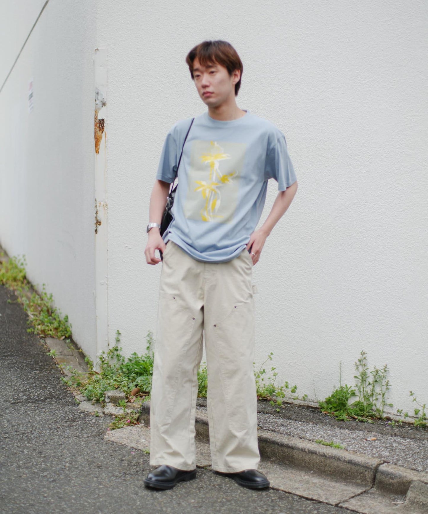【WHIMSIC/2尺寸】絲網印花T-shirt
