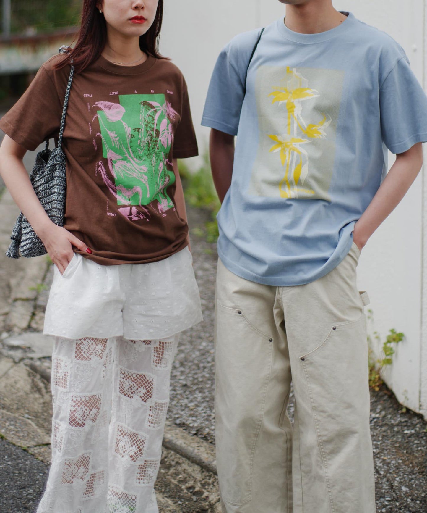 【WHIMSIC/2尺寸】絲網印花T-shirt