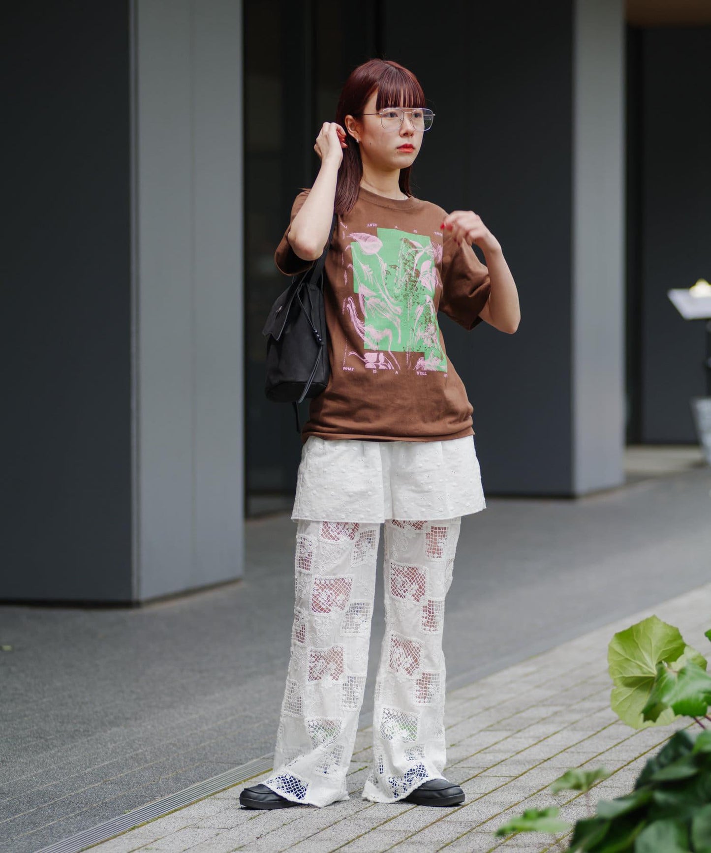 【WHIMSIC/2尺寸】絲網印花T-shirt
