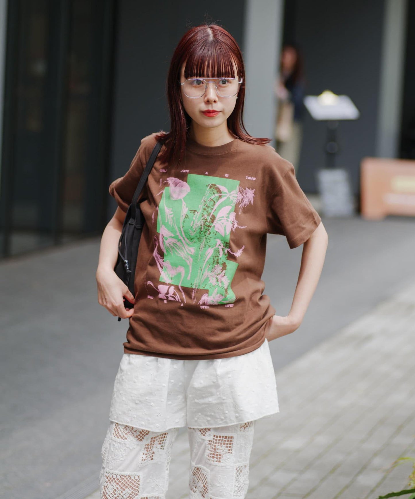 【WHIMSIC/2尺寸】絲網印花T-shirt