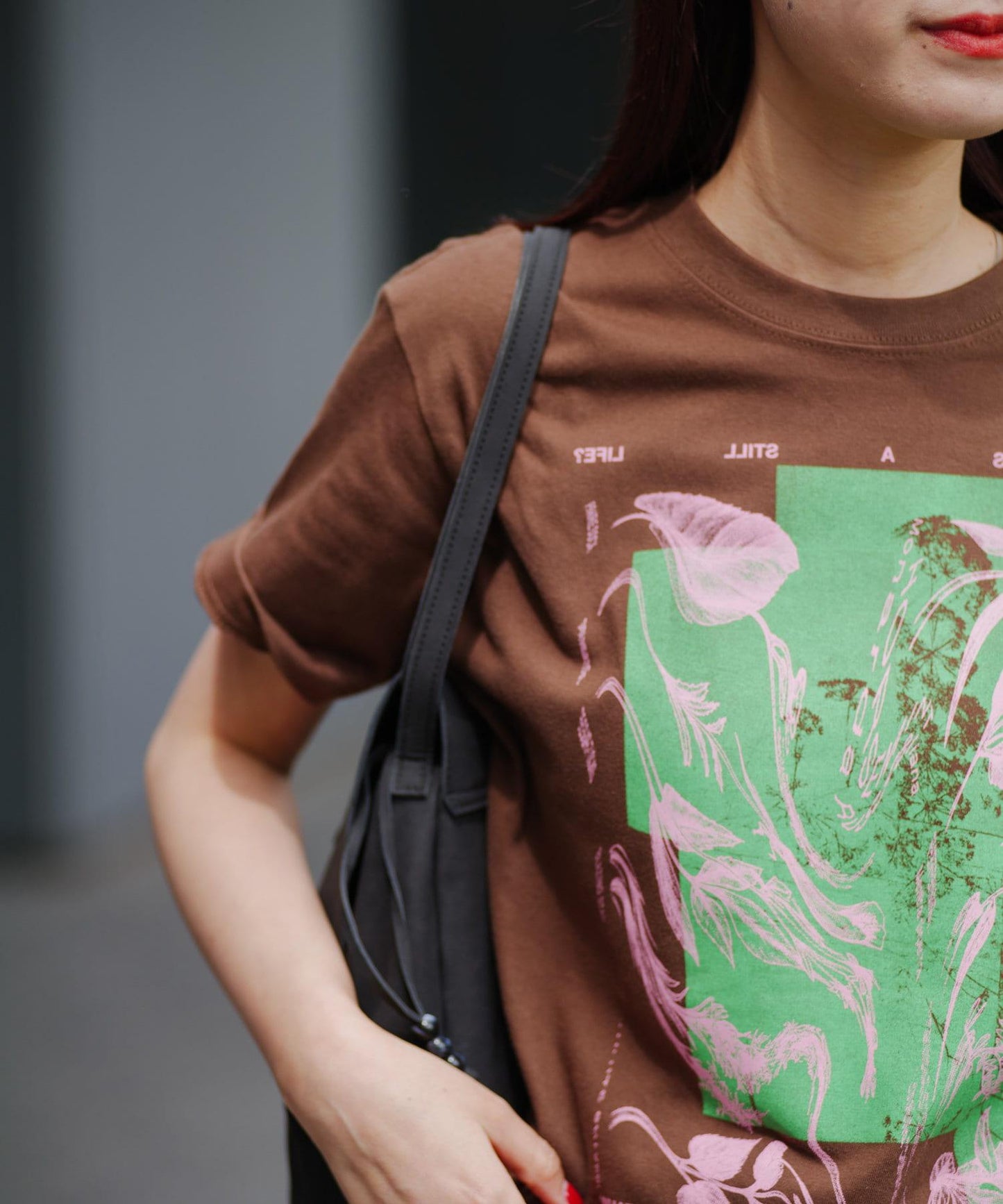 【WHIMSIC/2尺寸】絲網印花T-shirt