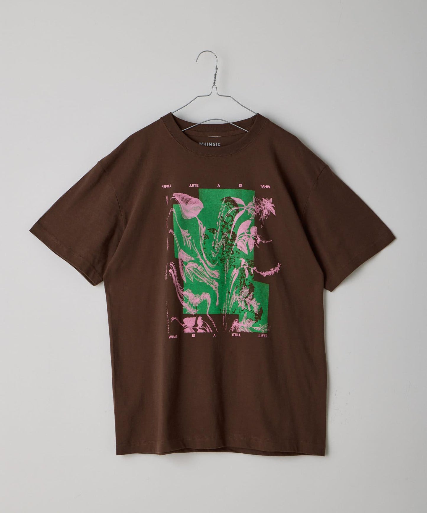 【WHIMSIC/2尺寸】絲網印花T-shirt