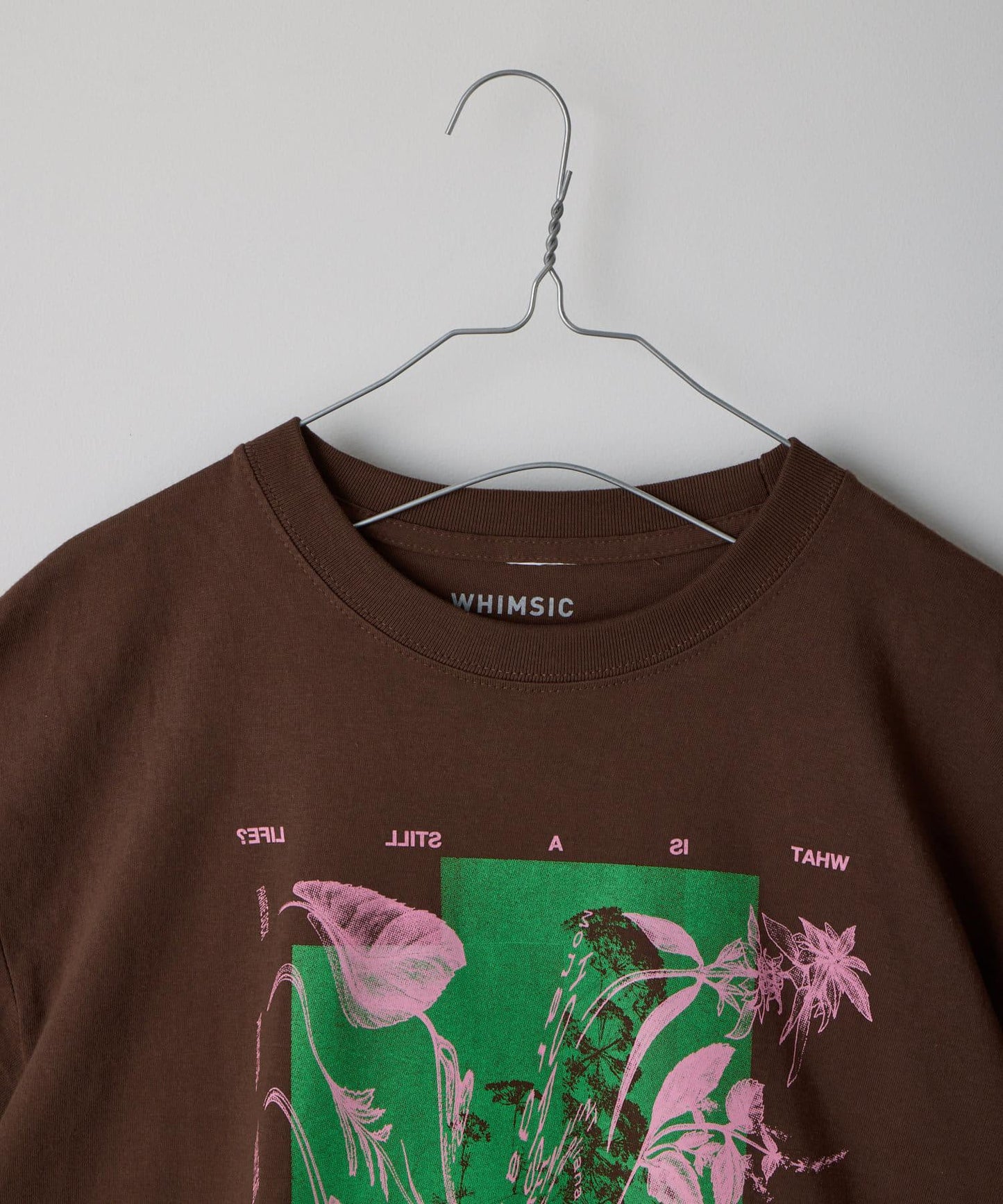 【WHIMSIC/2尺寸】絲網印花T-shirt