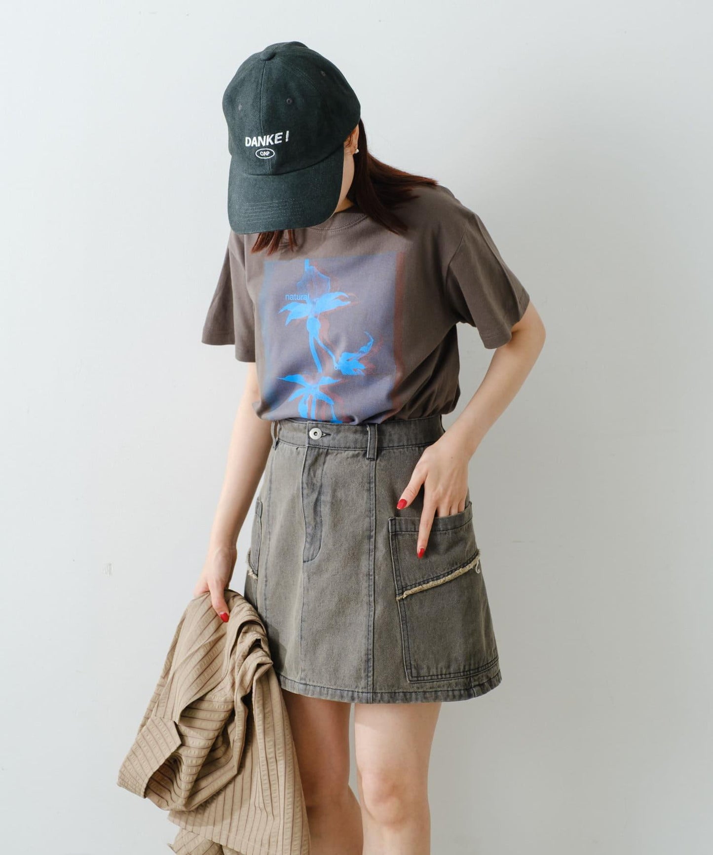 【WHIMSIC/2尺寸】絲網印花T-shirt