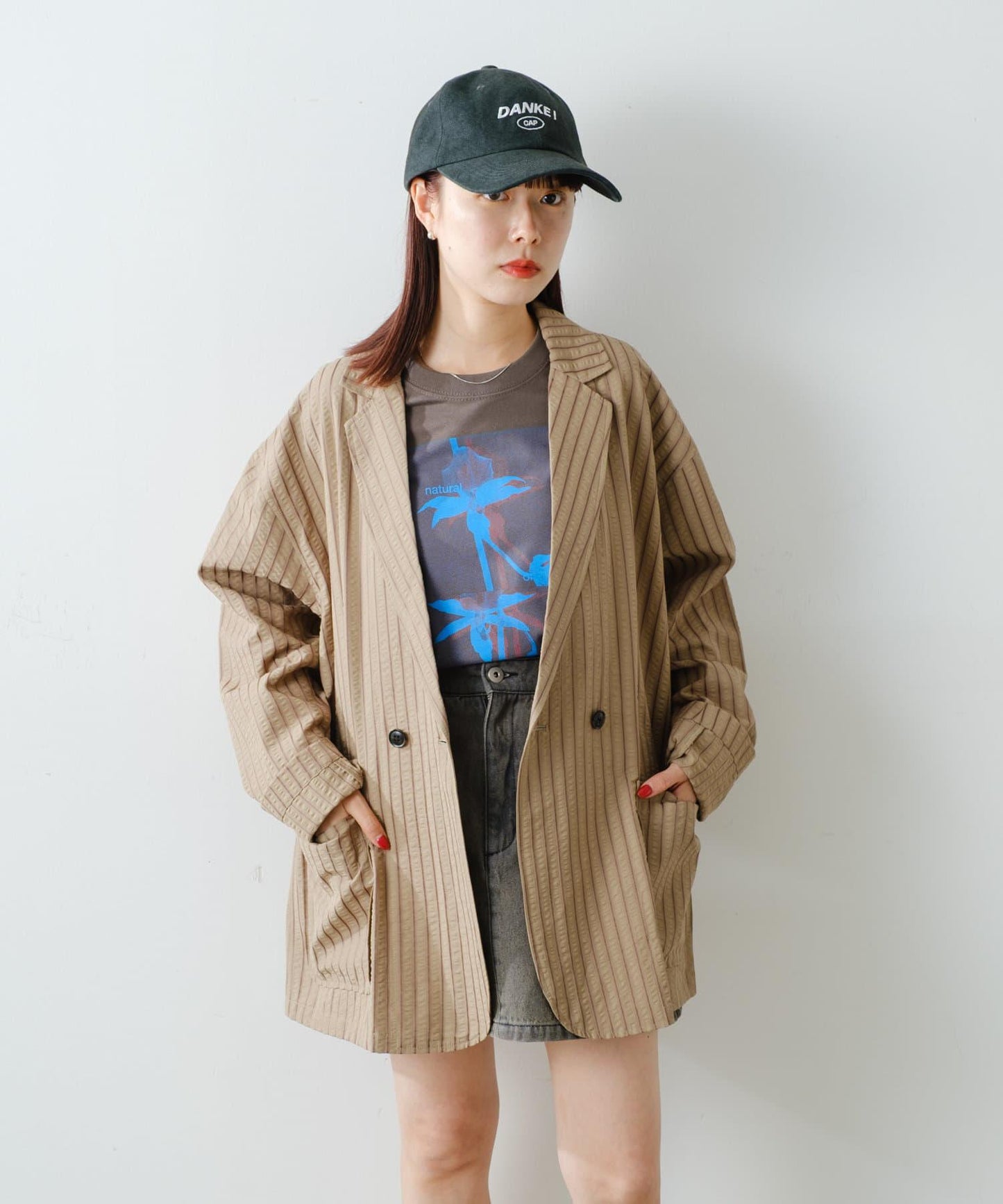 【WHIMSIC/2尺寸】絲網印花T-shirt