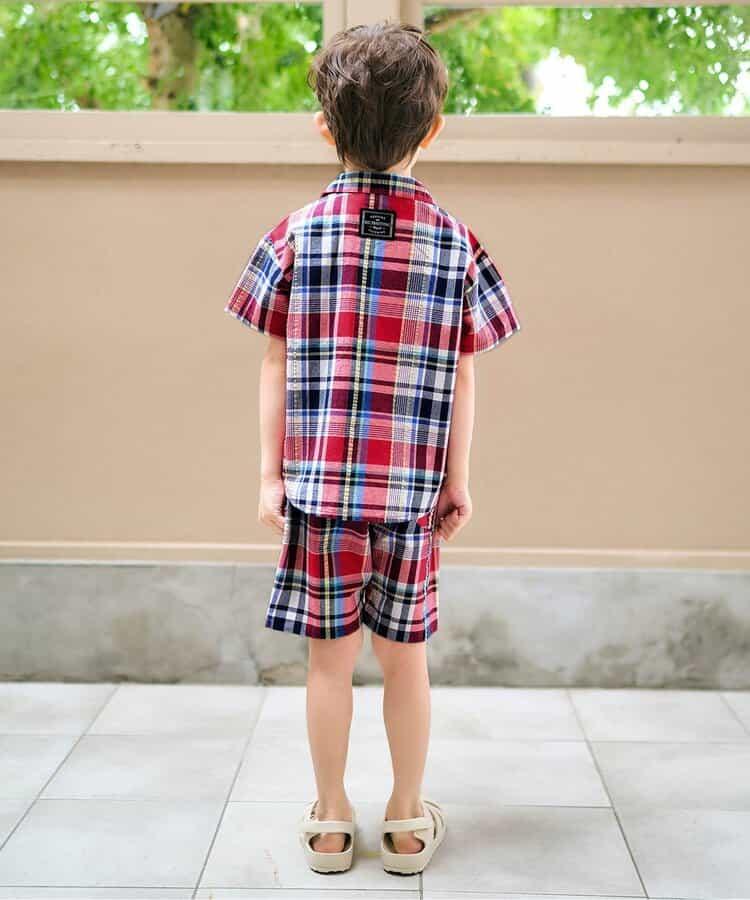 【連衣裙】格紋·夏季水果圖案套裝