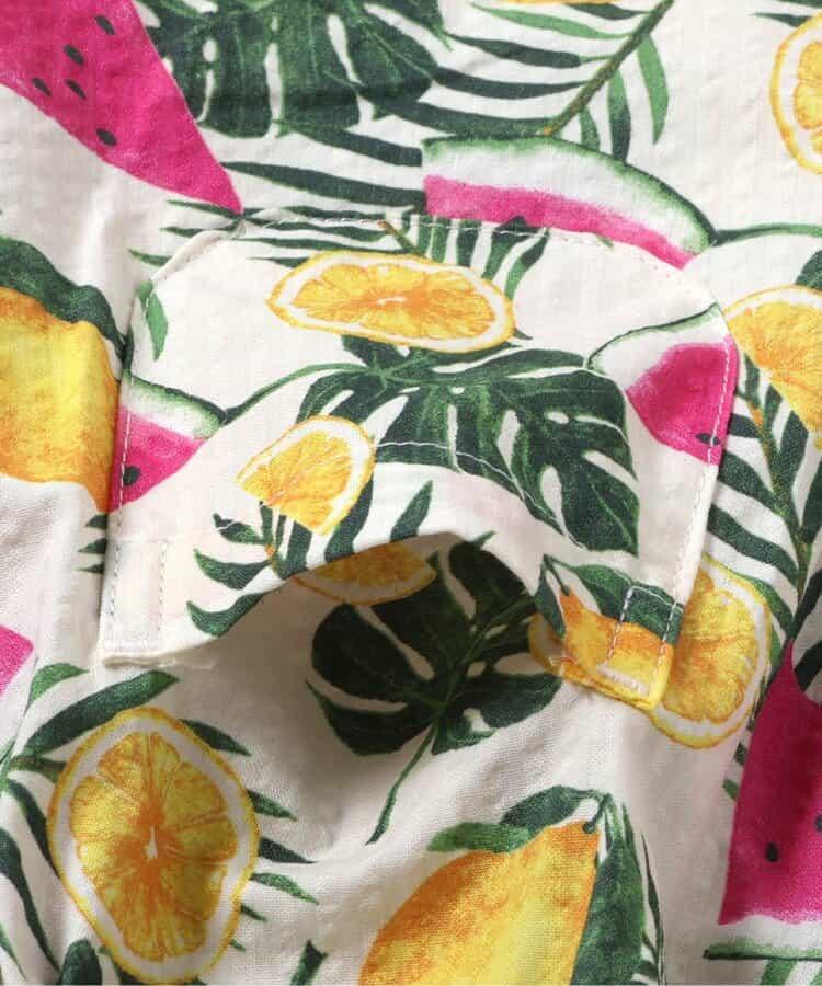 【連衣裙】格紋·夏季水果圖案套裝