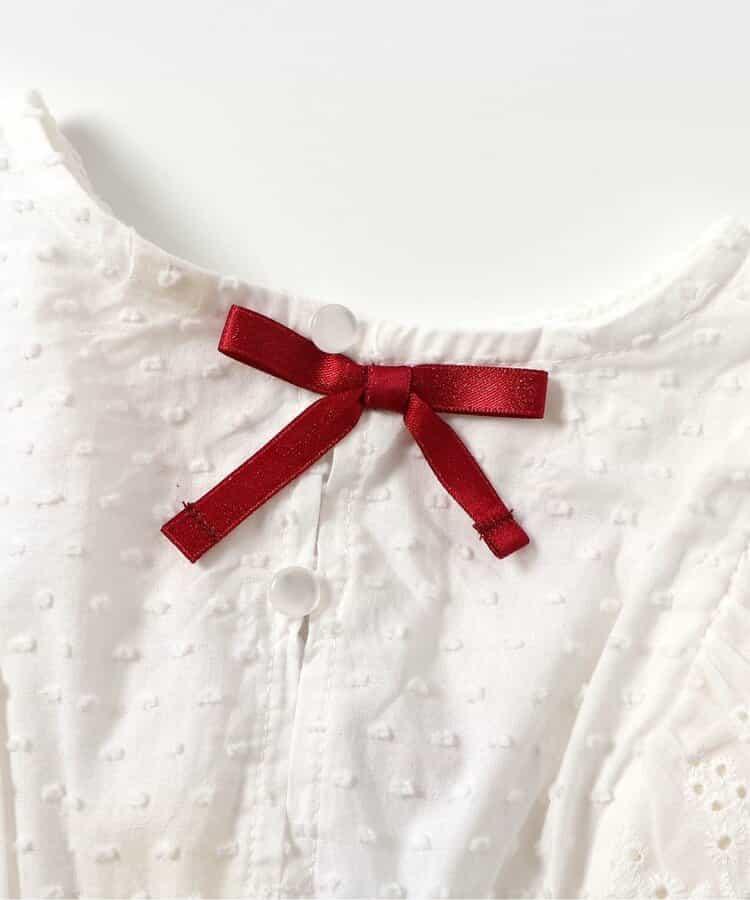 心形向日葵刺繡長款上衣