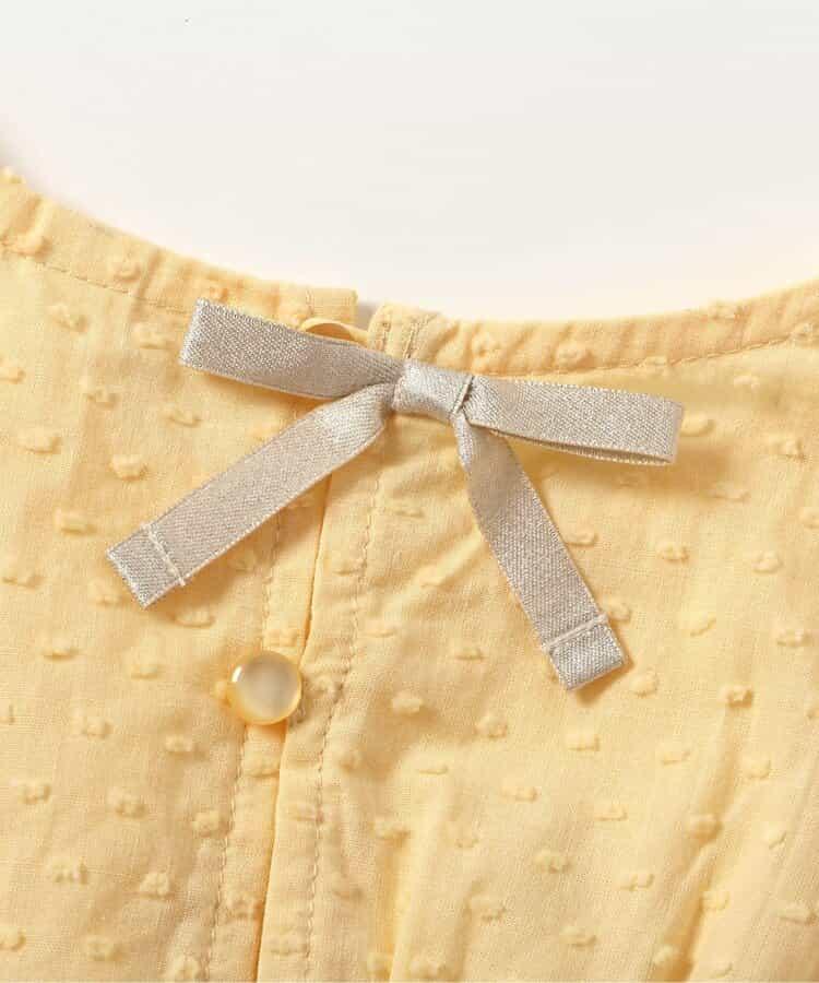 心形向日葵刺繡長款上衣