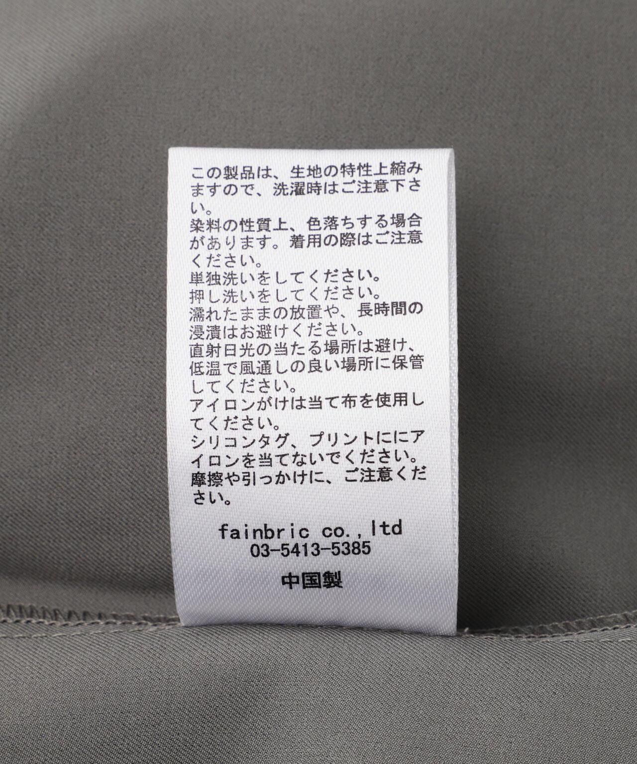 【&DEPOT限定】白色土地/LIGHT P-TECK短袖襯衫