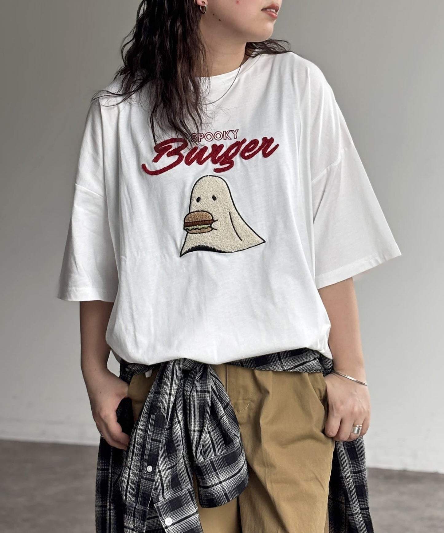 沙加拉刺繡T-shirt