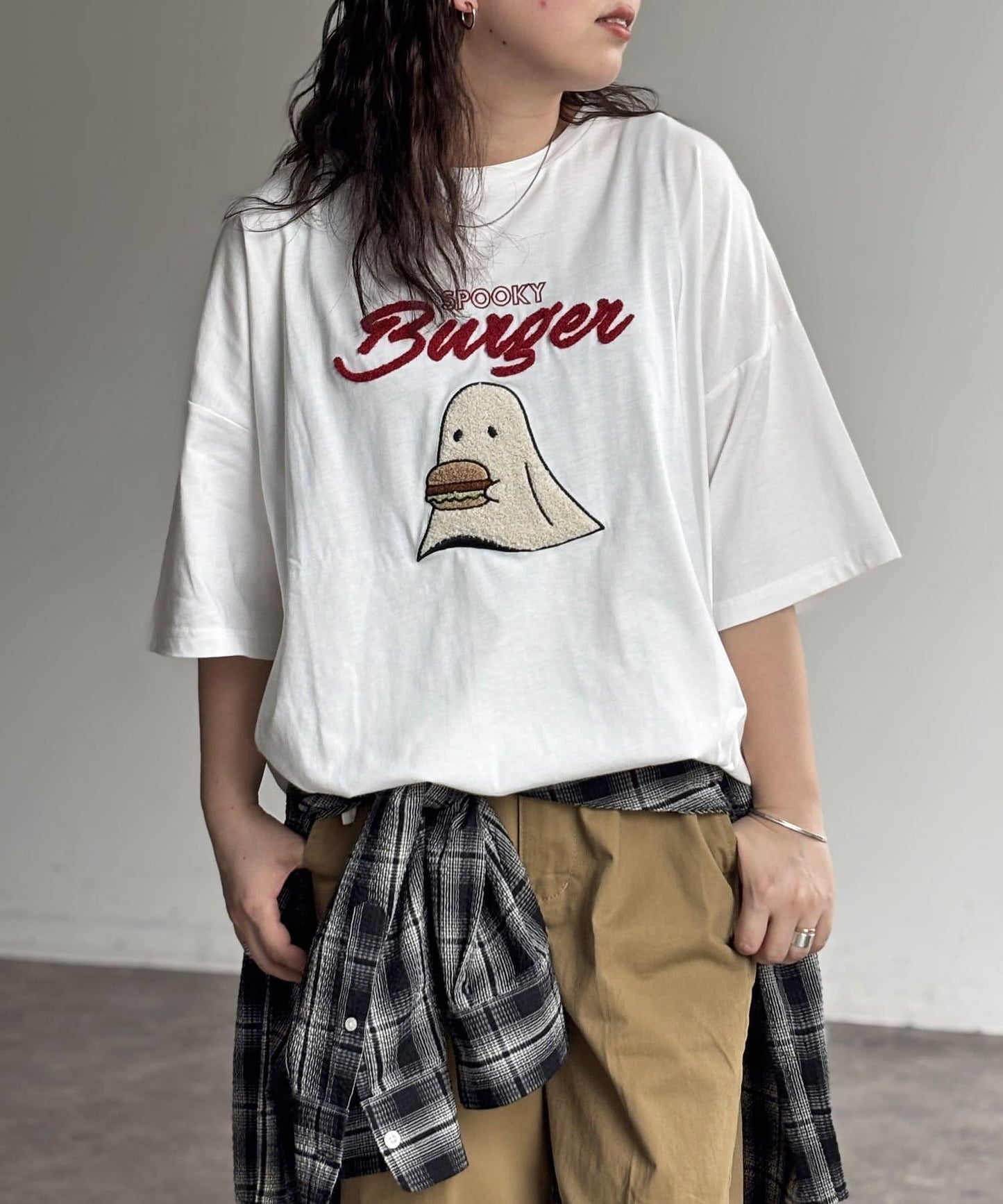 沙加拉刺繡T-shirt
