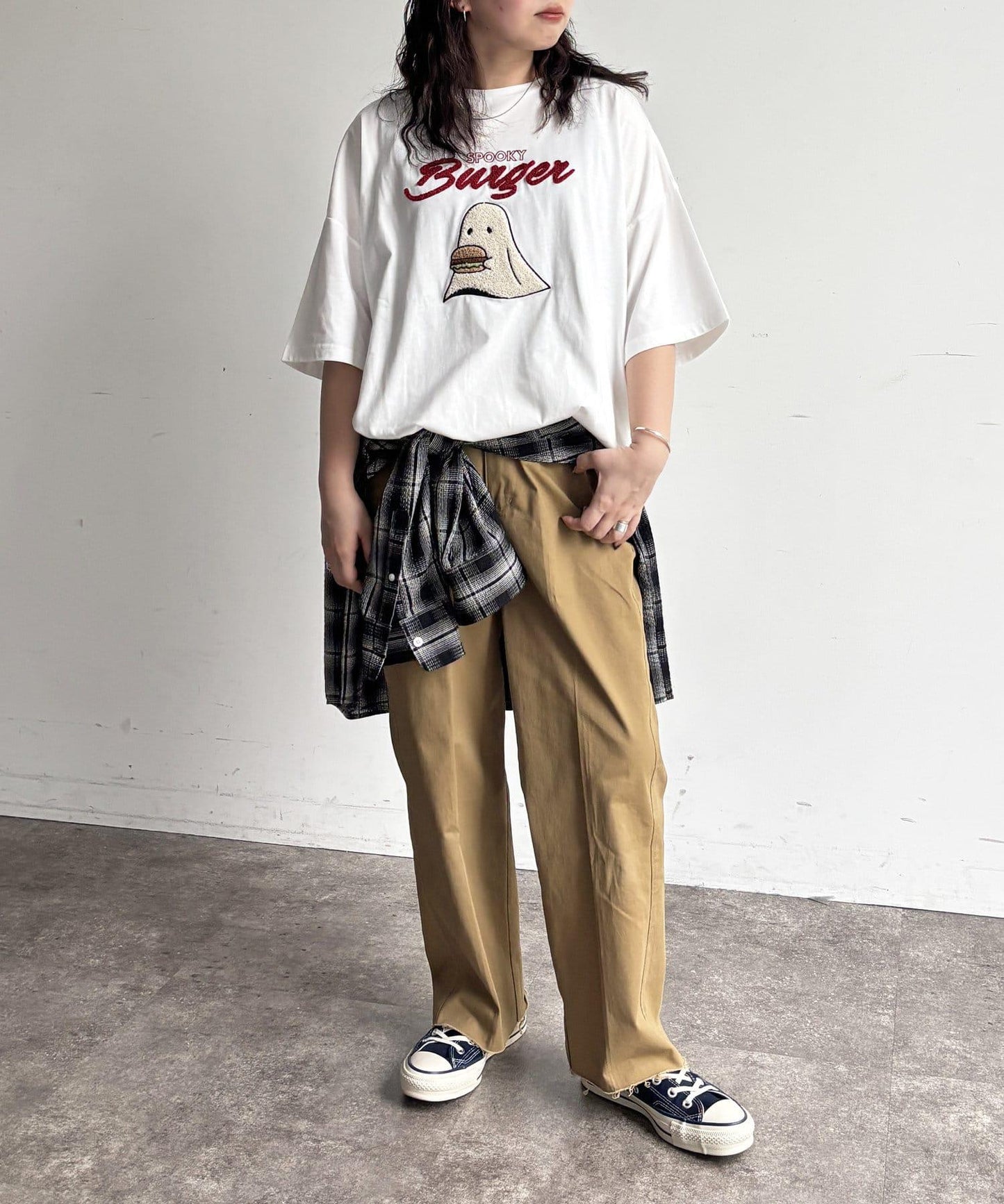 沙加拉刺繡T-shirt