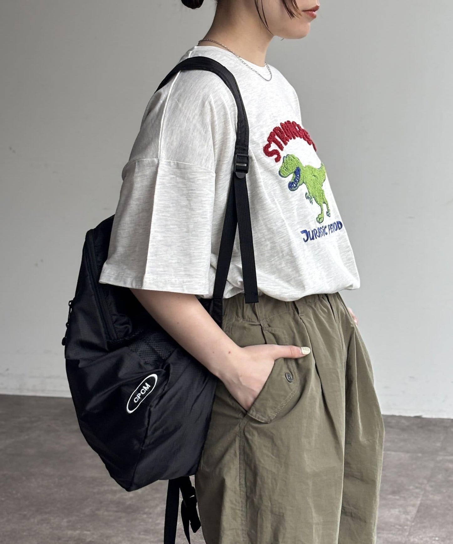 沙加拉刺繡T-shirt