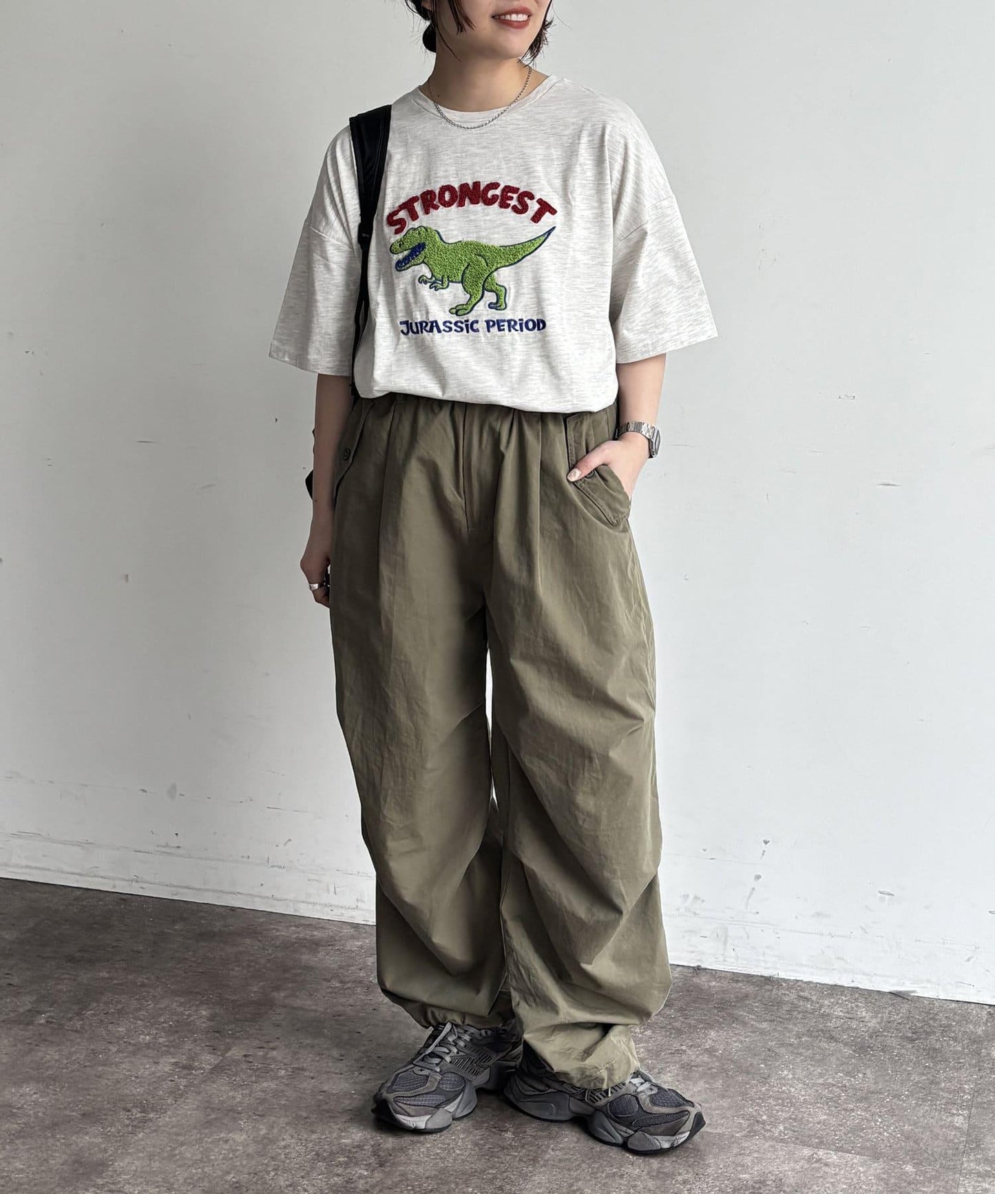沙加拉刺繡T-shirt