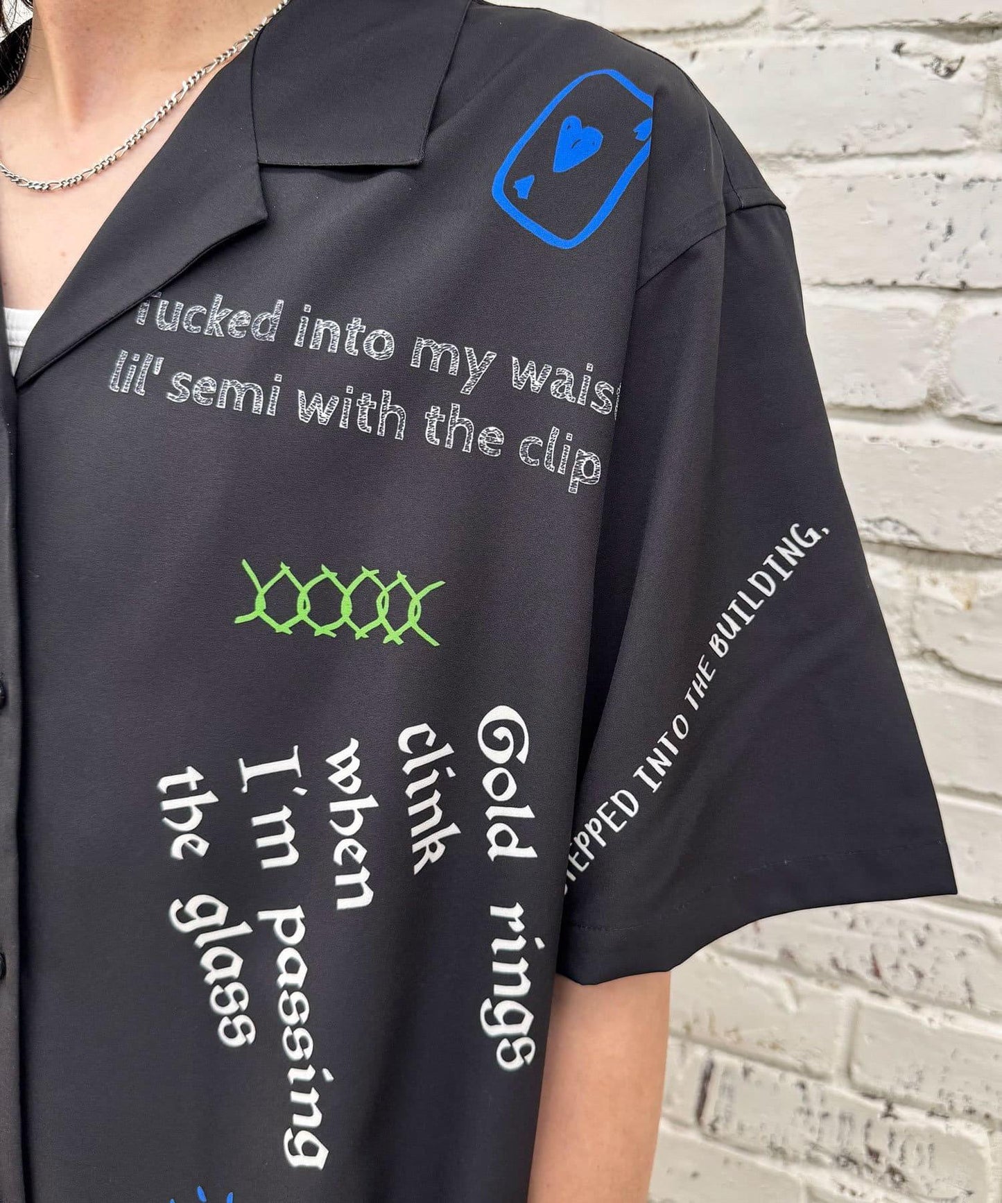 手工製作短袖襯衫