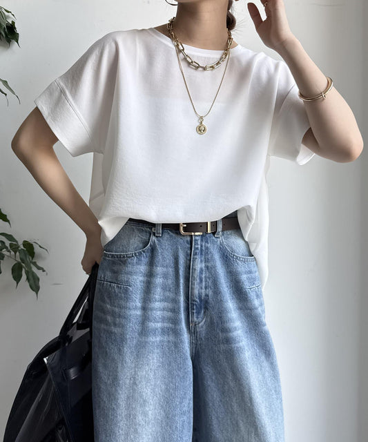 下襬拼接套頭衫