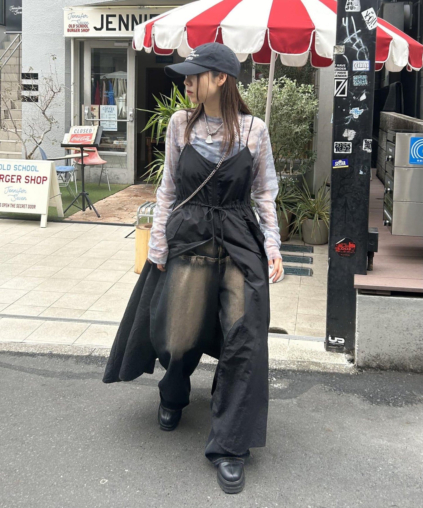 【WHO'S WHO gallery】尼龍連衣裙