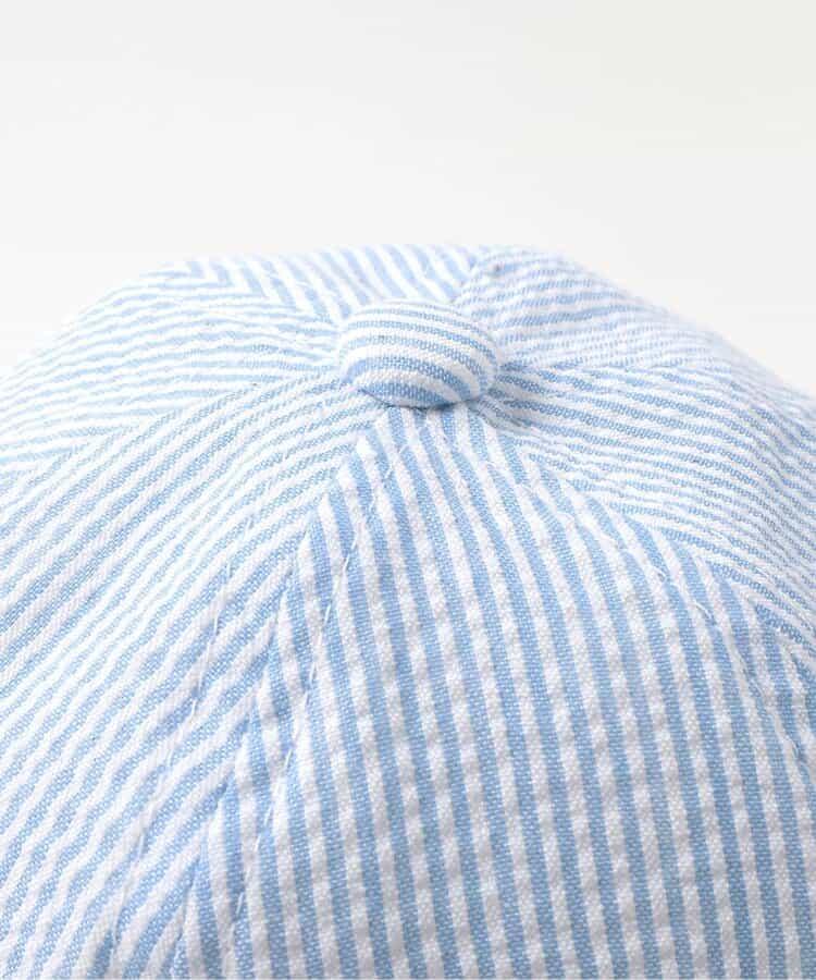 海軍刺繡嬰兒帽_UV防曬