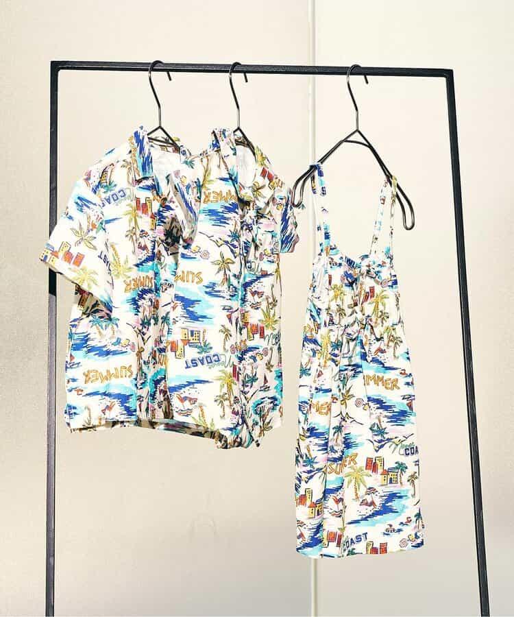 【連衣裙】夏威夷風連衣裙