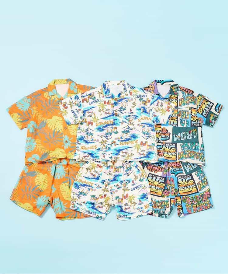 3條夏威夷風格半身褲 五分褲