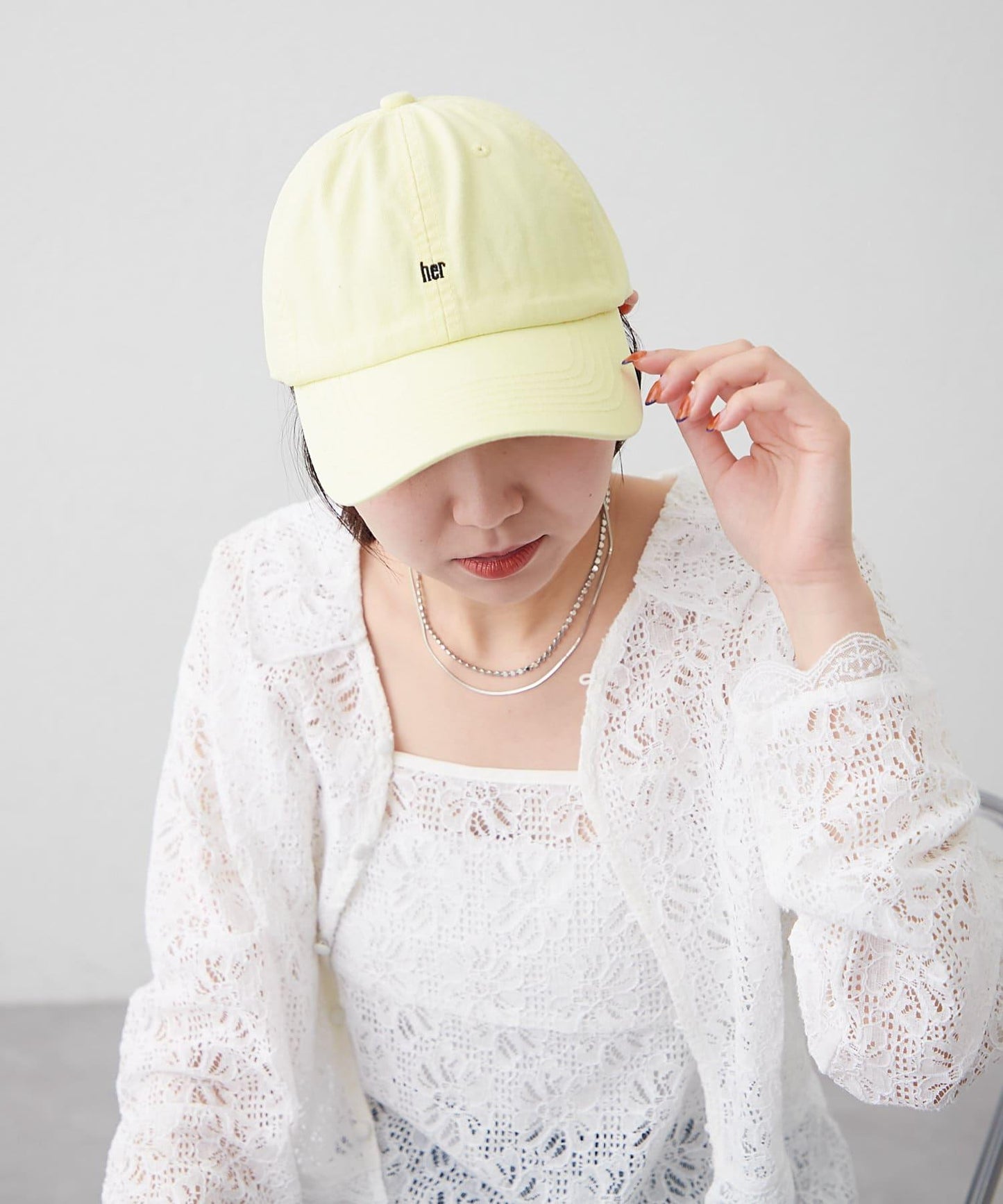她的帽子