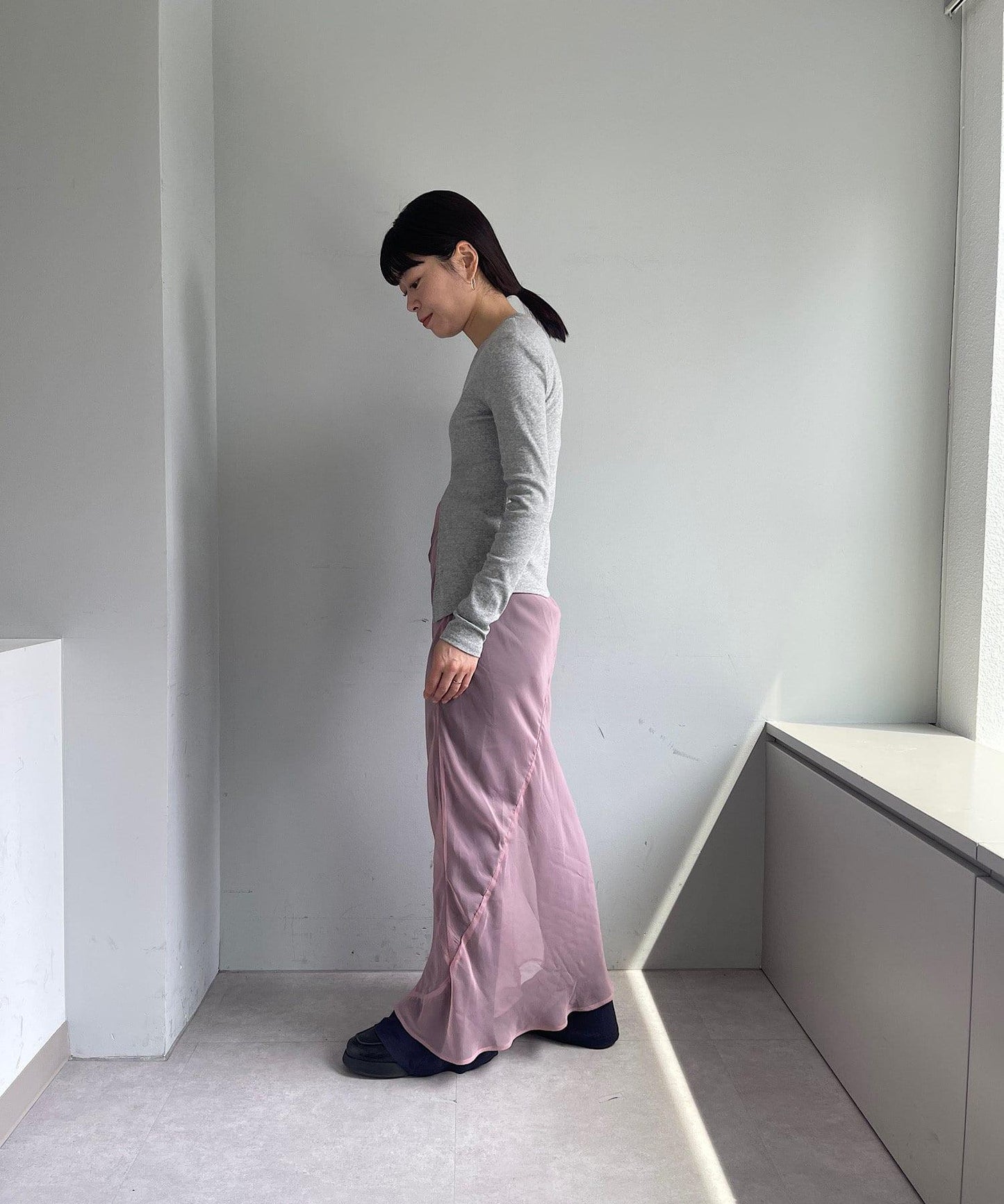 薄紗疊穿裙
