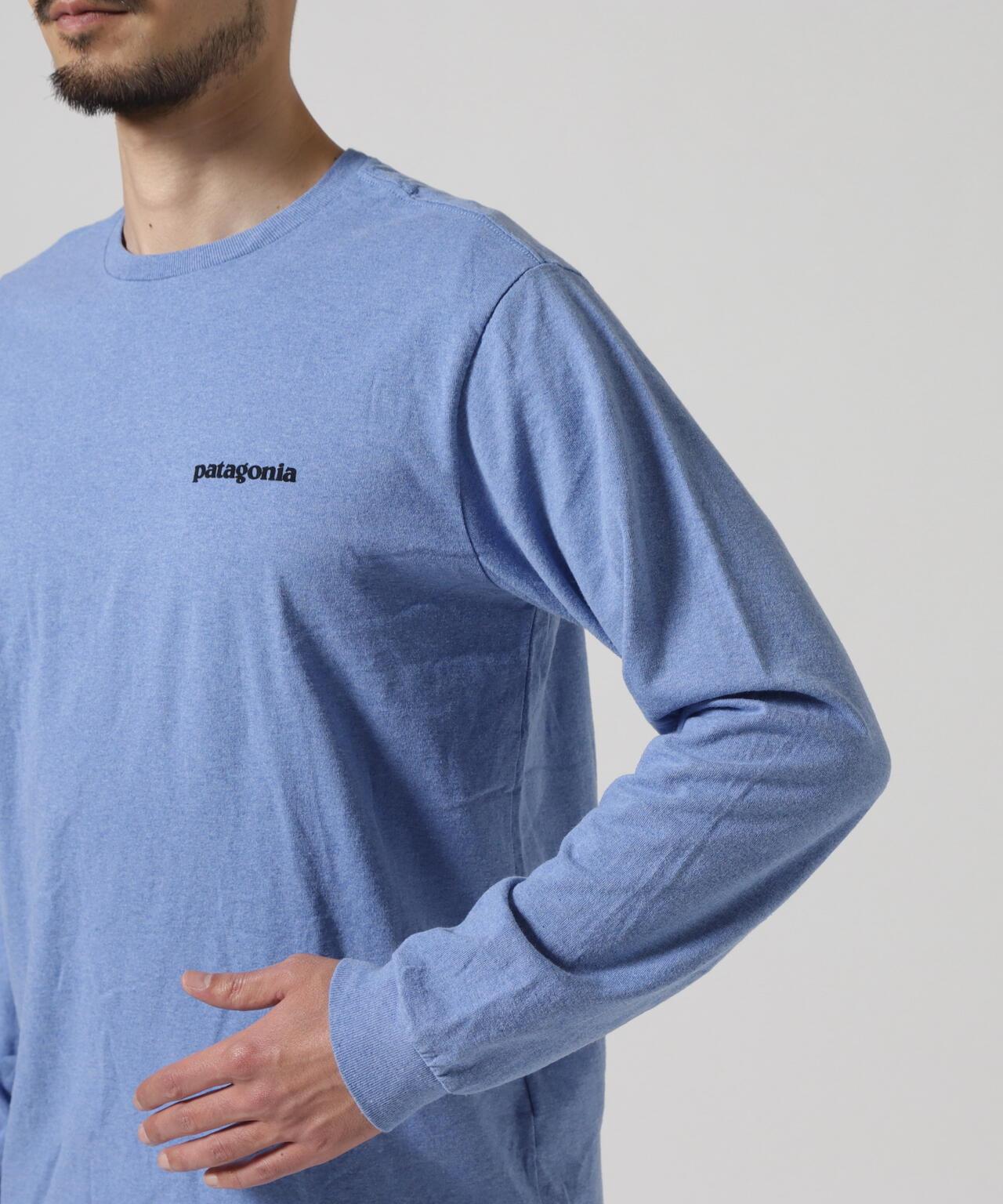 Patagonia/巴塔哥尼亞 男士 長袖 P-6標誌 責任款