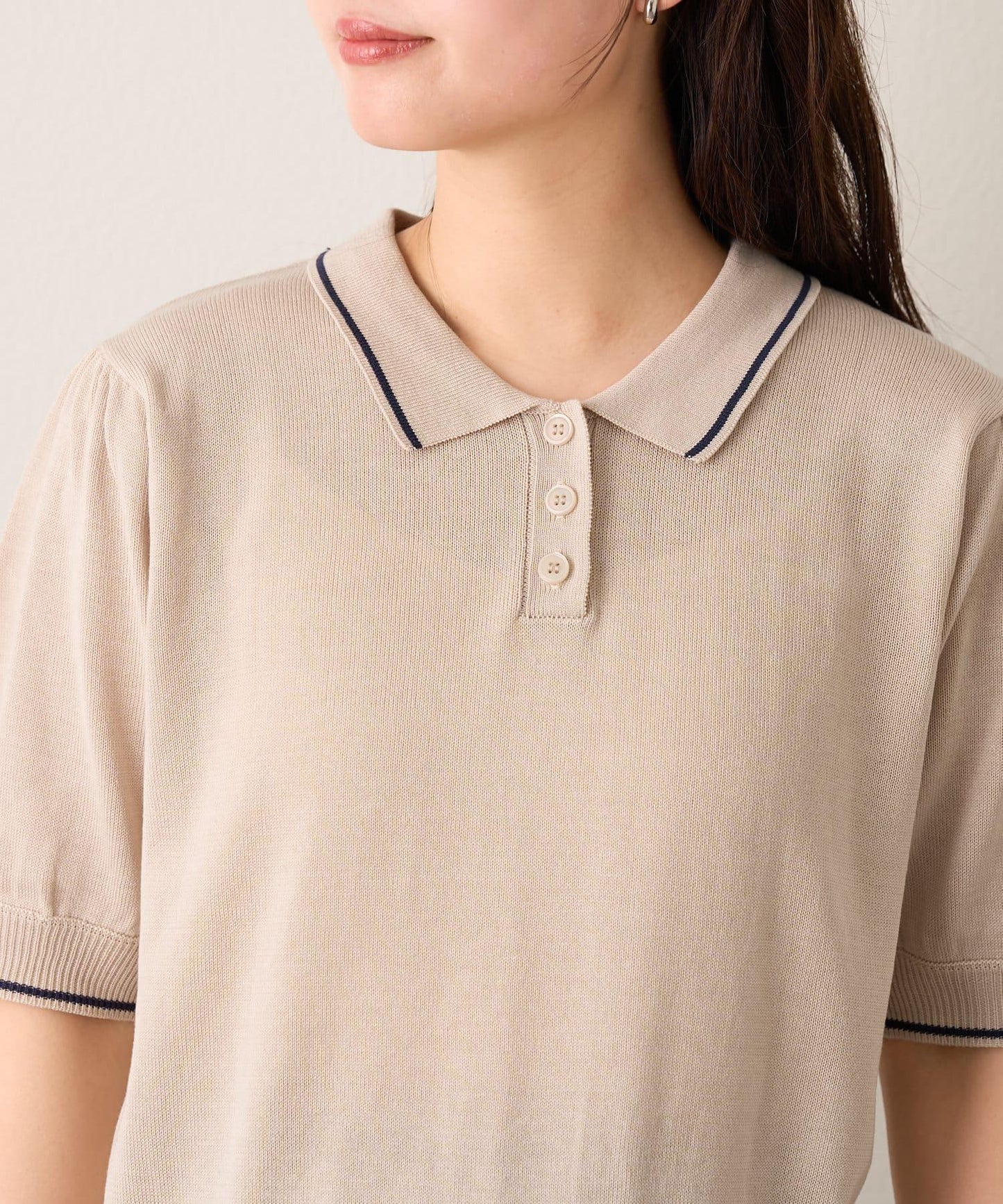 B線針織polo