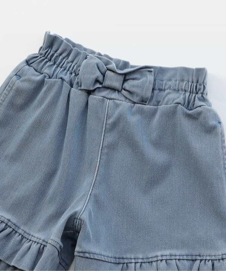 更涼爽的褶邊防曬褲_UV防護_接觸冷感