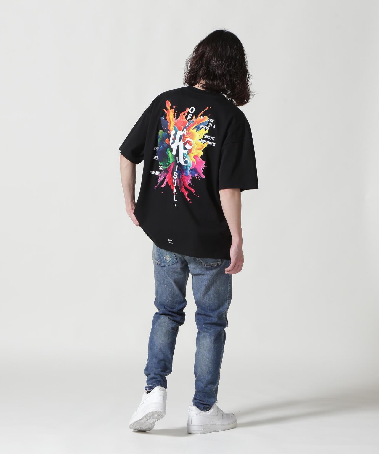 A4A/艾弗艾/塗料短袖T