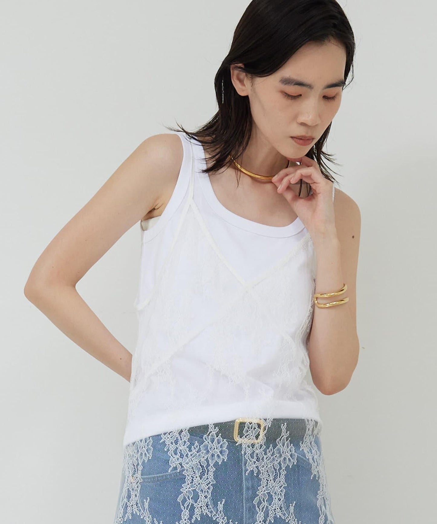【La nature linge】方形背心